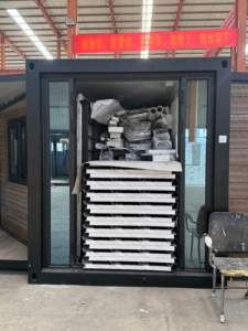 บ้านตู้คอนเทนเนอร์สำเร็จรูปบ้านสองชั้น Casas prefricadas <span class=keywords><strong>3</strong></span> habitaciones <span class=keywords><strong>2</strong></span> pisos - Product Image 4