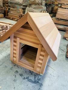 Directement du fabricant, cette niche pour chien en cèdre rouge/paulownia de haute qualité est vendue à <span class=keywords><strong>prix</strong></span> réduit - Product Image 1