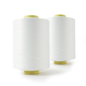 Venta Directa de Fábrica, Hilo de Poliéster Teñido 2075 3075 4075 con Núcleo Recubierto de Aire y Spandex ACY para la Fabricación de Calcetines - Product Image 1