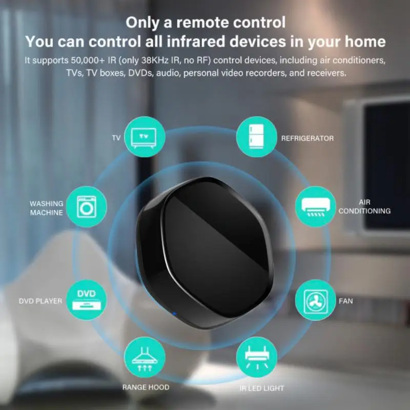Tuya Zigbee Smart Gateway hub 3 In 1 Multimodal IR Remote Controller   Voice Control Compatible with Alexa Google