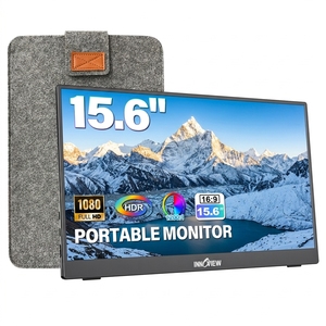 Moniteur externe portable 15,6 pouces 1920x1080, sans pilote, plug-and-play, large compatibilité <span class=keywords><strong>OS</strong></span> pour les systèmes Windows et <span class=keywords><strong>Mac</strong></span>, ordinateurs portables - Product Image 1