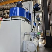 YuFei Machine de sablage à chenilles en caoutchouc Q326, petite taille, avec moteur, boîte de vitesses et télécommande, pour le polissage