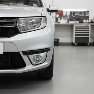Dacia Sandero Support de connexion de pare-chocs avant gauche OEM 8200735118 état neuf avec découpes d'échappement - Product Image 3