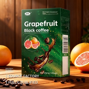 <span class=keywords><strong>Café</strong></span> Noir Instantané Américain au <span class=keywords><strong>Pamplemousse</strong></span> et au Chocolat Acidulé, Sans Sucrose, Sans Matière Grasse, Commerce Extérieur Transfrontalier, Sachet de Petits Grains du Yunnan ARS - Product Image 2