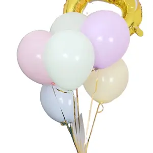 Sıcak satış Macaron balon kemer kiti macaroon lateks balon aşk seti ballon garland seti macaroon parti dekorasyon için