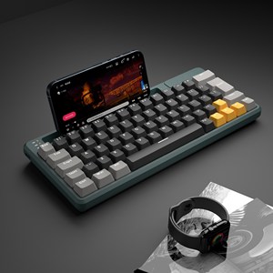 Nhà Máy Tùy Chỉnh 60% Ba-Chế Độ Chơi Game Cơ Khí Bàn Phím 68-Key Màu Có Dây 2.4G Tri-Chế Độ Mới Giao Diện USB Keycap - Product Image 1