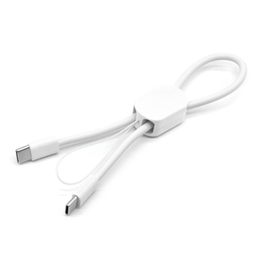 Cargador de Cable USB Tipo C Rápido 2 en 1 Portátil Antipérdida de 60W 3A para Sincronización de Datos de Emergencia, Ideal para Viajes y Regalos de Negocios - Product Image 5