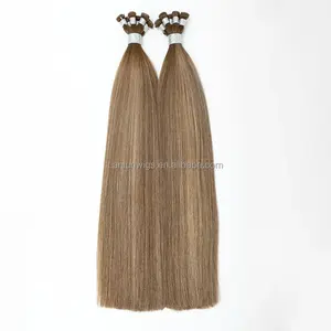 California Wholesale Hair Weave Double Drawn Russian Hand Tied Weft Hair Extension