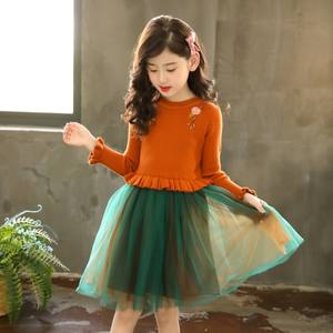 Vêtements pour enfants, robes tutu pour filles, robe de princesse florale avec fleurs, fournisseur chinois - Product Image 3
