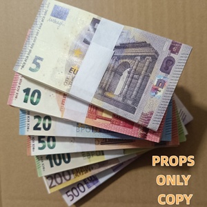 Faux billets d'euros de simulation pour décoration de fête, pour Halloween, mariage, Noël - Product Image 2