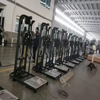 Machine Commerciale en Acier à Sélection de Poids, Multi-Exercices, pour Élévations Latérales Doubles et Pectorales, Résistance Réglable, Pile de Poids de 170 Lbs