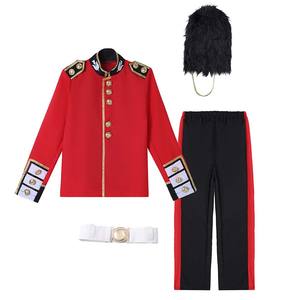 Costume d'adulte homme soldats britanniques garde d'honneur royale veste pantalon chapeau ensemble MDEC-008 - Product Image 5