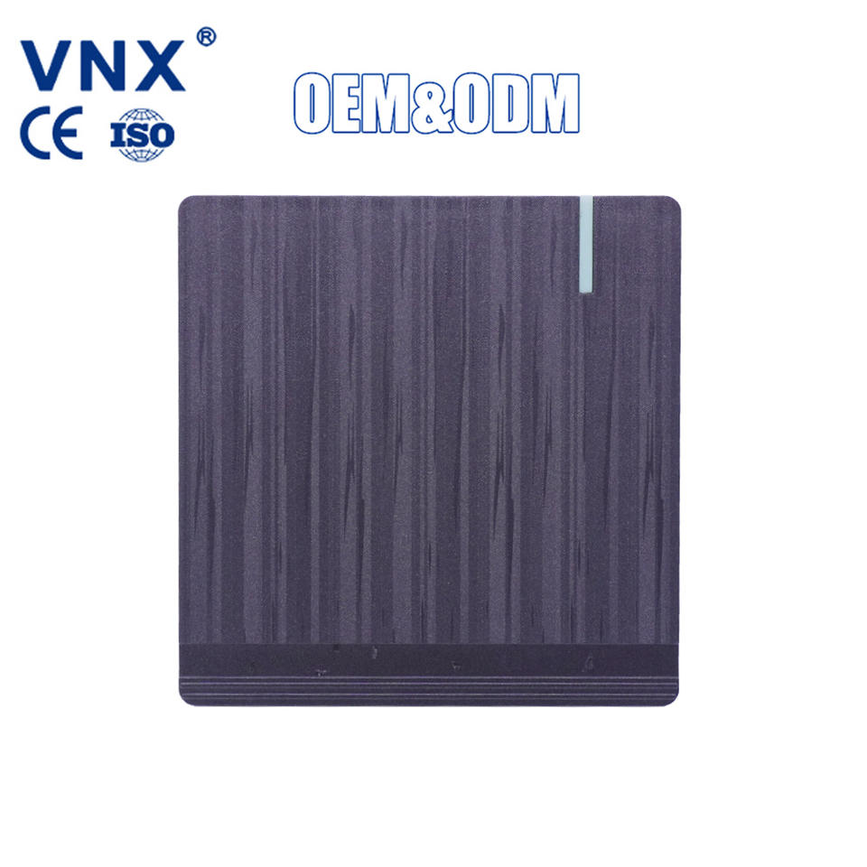 K7 China 1gang 2 Way PC Material Electric Switches and Socketsh Electric Wall Switch for Home