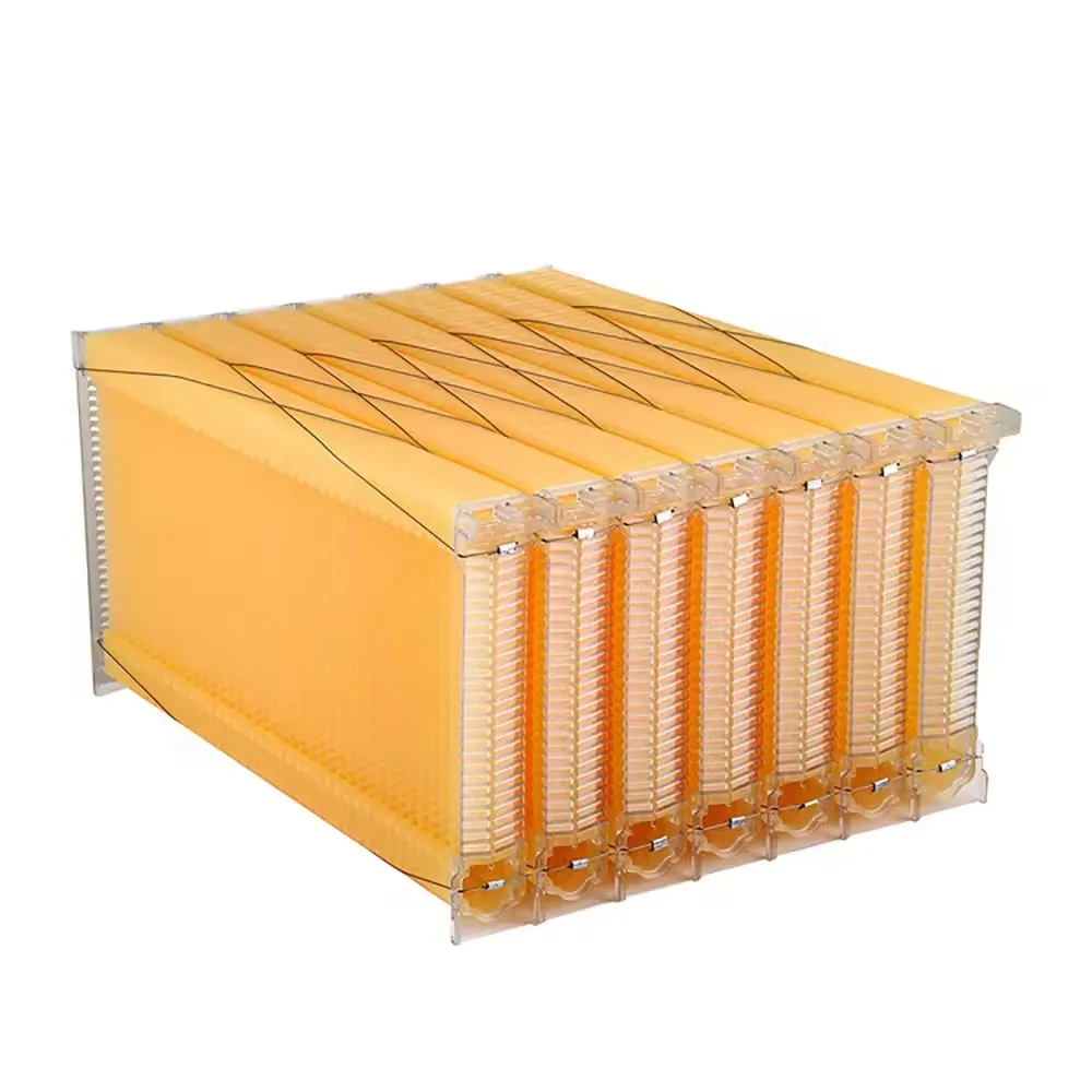 Automatic Self-flowing 7 Bee Hive Apiculture Beekeeping Equipment Box Tool Beehive Plastic Honey Outflow Frames For Beekeeping