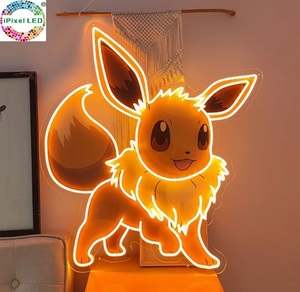 Ipixel Boboidol UV In Anime Neon Dấu Hiệu Tùy Chỉnh Kinh Doanh Pikachu Donut UV Tùy Chỉnh Neon Dấu Hiệu Logo Ngoài Trời UV Chứng Nhận Neon Dải - Product Image 3