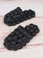 Pantoufles à bulles à plateforme tendance pour hommes, tongs confortables pour la maison avec semelle extérieure en EVA, légères pour l'été