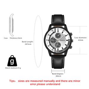 Reloj de Pulsera de Cuarzo para Hombre, con Logotipo Personalizado, Esfera Grande, Correa de PU, Estilo Ejecutivo - Product Image 6