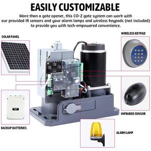 Operatore per Cancello Scorrevole Elettrico SL800DC 24V con Motore DC, Riduttore, Interruttore di Fine Corsa Magnetico, Capacità 800kg, Design Moderno e Batteria di Backup - Product Image 2