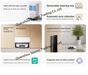 หุ่นยนต์ดูดฝุ่นถูพื้น <span class=keywords><strong>XIAOMI</strong></span> 6 <span class=keywords><strong>OMNI</strong></span> รุ่นปี 2026 แรงดูด 28000Pa ทำความสะอาดตัวเองได้ พร้อมระบบ AI หลบหลีกสิ่งกีดขวาง กล้องตรวจจับและติดตาม สำหรับทำความสะอาดบ้าน - Product Image 3
