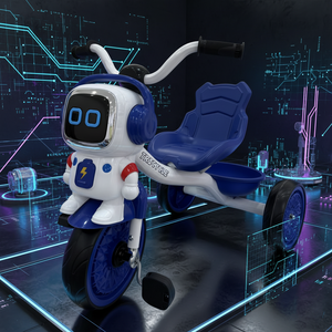 รถ<span class=keywords><strong>สาม</strong></span>ล้อและจักรยาน<span class=keywords><strong>เด็ก</strong></span>สำหรับ<span class=keywords><strong>เด็ก</strong></span>อายุ 2 ถึง 4 ปี พร้อมเสียงเพลง น้ำหนักเบา มีแป้นเหยียบ สำหรับใช้งานกลางแจ้ง - Product Image 4