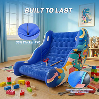 Fauteuil gonflable d'intégration sensorielle en mousse à mémoire de forme souple pour enfants, coussin anti-collision pour chambre et salon