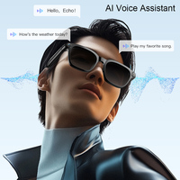 Lunettes Intelligentes M08 AI avec Caméra, Appel Mains Libres Bluetooth, Audio à Oreille Ouverte, Traduction en Temps Réel, Lunettes de Soleil pour Voyage et Vlog, OEM