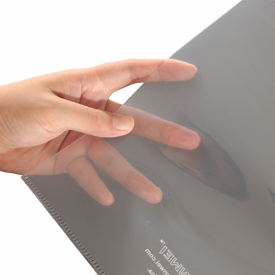 A4 Size Office Supplies Folder Waterproof Transparent Plastic Folder ...