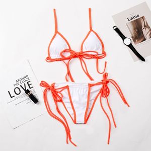 2023 Bathing Suit New Push up Bikini <strong>String</strong> Bikinis &amp; <strong>Beachwear</strong> Beach Women Swimwear 2pcs Biquini - Product Image 6