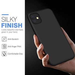 Antiurto Sottile Liquido Gel di Silicone Custodia protettiva In Gomma Tocco Morbido Della Copertura Posteriore Per Il <span class=keywords><strong>Iphone</strong></span> <span class=keywords><strong>11</strong></span> 2019 - Product Image 2