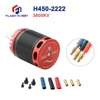 Moteur brushless pour hélicoptère Flashhobby H450 3800KV 650W 2-6s, hélicoptère RC pour 500 PRO/X/L ALIGN Trex