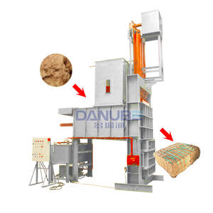 Machine à balles de foin hautement efficace, équipement de traitement des fibres de noix de coco - Product Image 1