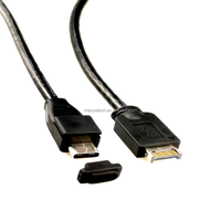 Salida directa de fábrica USB tipo C caja de computadora hembra Cable del Panel frontal con 3A chaqueta de PVC de carga rápida placa base de PC
