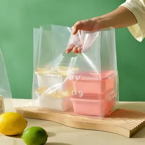 PE PLA PO OPP clear plastic gift bag