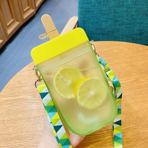 Portable Cup Straw <b>Drop</b> Proof Summer Children Adult Girls Water Bottle - Product Image 4