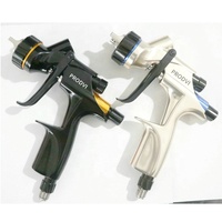 Pistola de Pintura HVLP de 1.3 mm de Alta Calidad para Acabado Profesional, Pistola de Pulverización para Pinturas de Automóviles, Barnices, Capas Finales