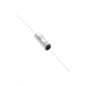 ตัวเก็บประจุ15 uF 150V แกน TH 15 uF ช่อง TE1508.1-E3ผ่านรู - Product Image 1