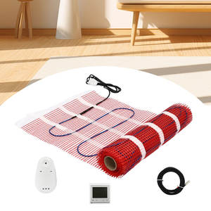 Sistema de calefacción de <span class=keywords><strong>suelo</strong></span> <span class=keywords><strong>radiante</strong></span> eléctrico de 110V/220V, diseño moderno para el baño del hogar, seguro, fácil instalación para <span class=keywords><strong>laminado</strong></span> de piedra de azulejo - Product Image 2