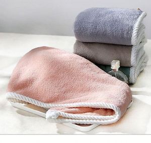 Toalla turbante de microfibra de secado rápido para el cabello, para mujeres, para cabello largo, súper absorbente y antiencrespamiento - Product Image 3