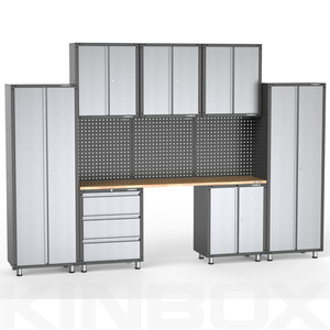Kinbox Hot Sales Heavy Duty Garage <b>Storage</b> Steel <b>Cabinet</b> to Store <b>Tools</b> 20CM11 Garage <b>Storage</b> Toolbox Trolley - Product Image 1