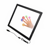 Câble USB interactif 20 points tactiles, cadre multi-touch, technologie infrarouge neuve et d'occasion, tableau blanc interactif infrarouge, écran tactile