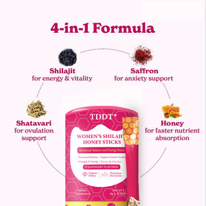 Suministro <span class=keywords><strong>de</strong></span> Fábrica OEM/ODM: Palitos <span class=keywords><strong>de</strong></span> Miel <span class=keywords><strong>de</strong></span> Shilajit Puro del Himalaya, 30 Unidades Líquidas Orales, Súper Ventas, Más Dulces para Todos, Aptos para Mujeres <span class=keywords><strong>Embarazadas</strong></span> - Product Image 3