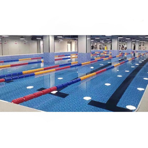 Usine pas cher <span class=keywords><strong>prix</strong></span> piscine divisant les voies flotteur piscine voie ligne accessoires anti vague flottant voie pour piscine - Product Image 1