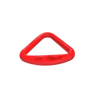 Shenli-anillo triangular de acero de aleación forjado, anillos triangulares para eslinga