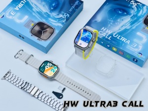 2025ใหม่สมาร์ตวอตช์4G/5G ซีรีส์ HW มาพร้อมกับสายรัดสุดหรู3เส้น - Product Image 5