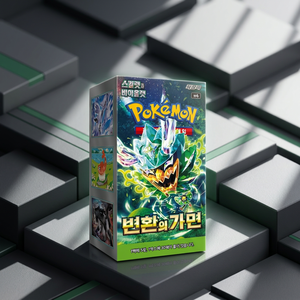 กล่องบูสเตอร์การ์ดเปลี่ยนแปลง Scarlet Violet ของแท้จากเกาหลี ซีลปิดสนิท การ์ดสะสมอนิเมะ TCG หายาก โฮโล แพ็คบูสเตอร์ขายส่ง - Product Image 1