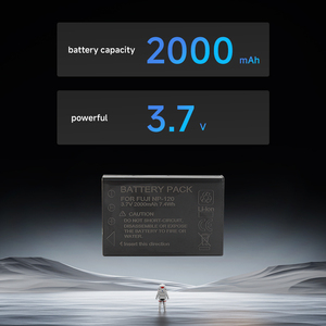 <span class=keywords><strong>Batterie</strong></span> DB-43 à décodage complet 2000mAh Capacité réelle pour les appareils photo Ricoh Caplio et Fujifilm <span class=keywords><strong>NP</strong></span>-<span class=keywords><strong>120</strong></span> <span class=keywords><strong>Batterie</strong></span> de remplacement - Product Image 4