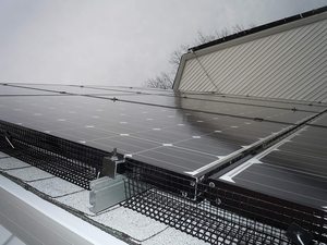 Bảng điều khiển năng lượng mặt trời Chim & bảo vệ Critter 4 in. X 100ft CuộN Pigeon chống Kit chim răn đe làm tổ lưới thép - Product Image 5