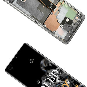 Display OLED da 6,9 Pollici di Alta Qualità con Touch Screen, Pannello Digitale di Ricambio con Cornice per Samsung <span class=keywords><strong>Galaxy</strong></span> <span class=keywords><strong>S20</strong></span> Ultra - Product Image 6