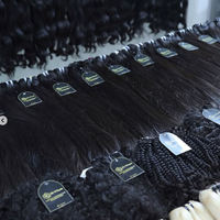 Extensions de cheveux humains vierges vietnamiens doublement étirés, mèches de cheveux bruts vietnamiens, cheveux brésiliens, grade 14A, lisses comme des baguettes