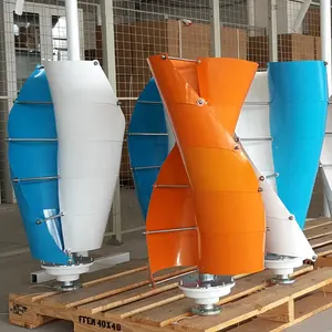 Kunden spezifisches Logo & Farben 500W 600W 12V 24V Mini Helix Windkraft generator Elektrische Generator turbine zu verkaufen
